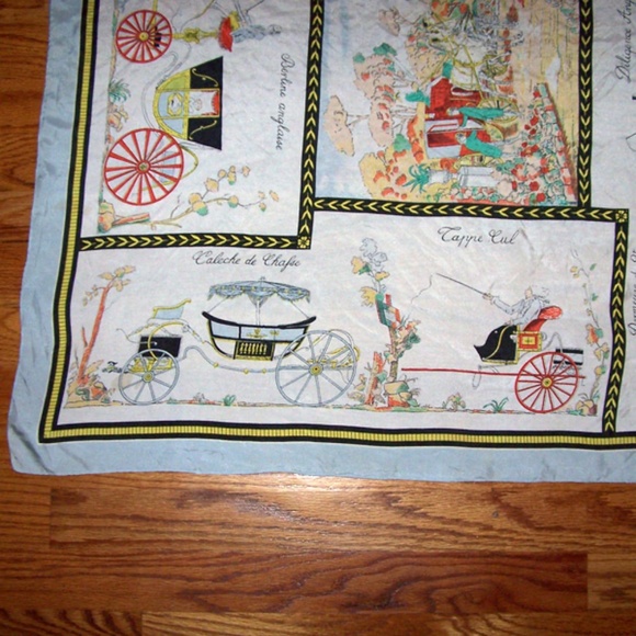 VTG - Look-A-like Carré Hermès - "Diligences" - Picture 4 of 7